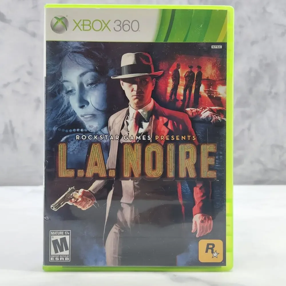 L.A. Noire Microsoft XBox 360 video game Manual included 3 disc set
